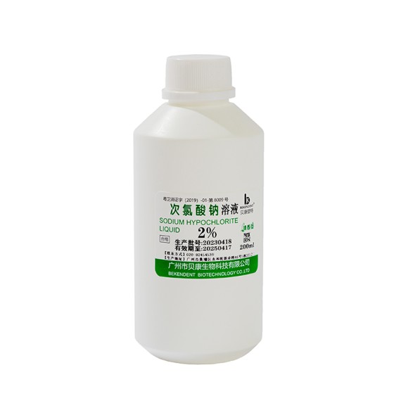 2% Sodium Hypochiorite
